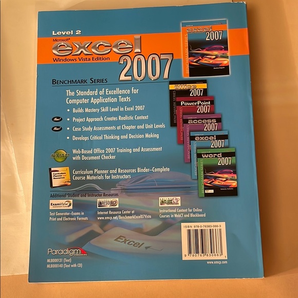 Excel 2007 Benchmark Series Book - Picture 2 of 3